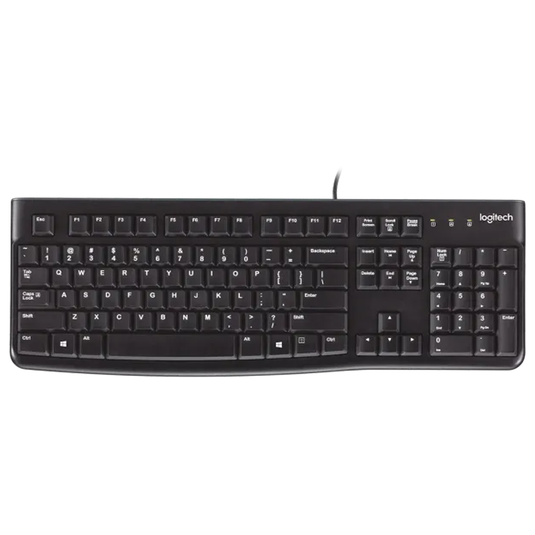 Logitech K120 Wired Keyboard in Qatar Logitech K120 Wired Keyboard in Qatar